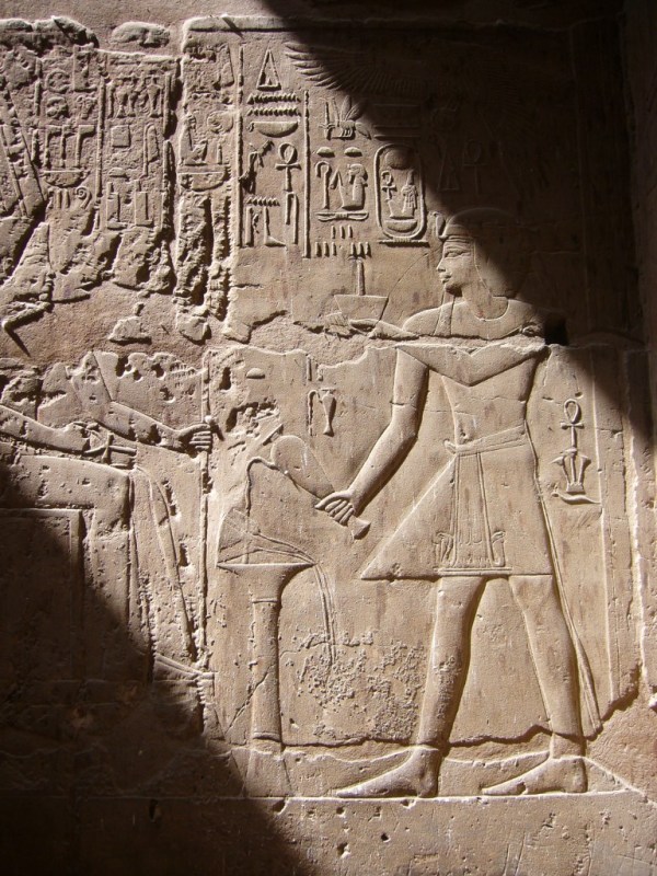 Temple carvings, Luxor, Egypt